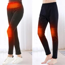 USB уличная теплая одежда с электрическим подогревом для катания на лыжах с зарядкой, штаны с электрическим подогревом, износостойкие эластичные зимние спортивные брюки