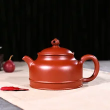 280 мл исинский чайник Цзы-Ша знаменитый мастер все ручной работы Da Hong Pao Foyuan чайник кунг-фу Фиолетовый Глиняный Чайник