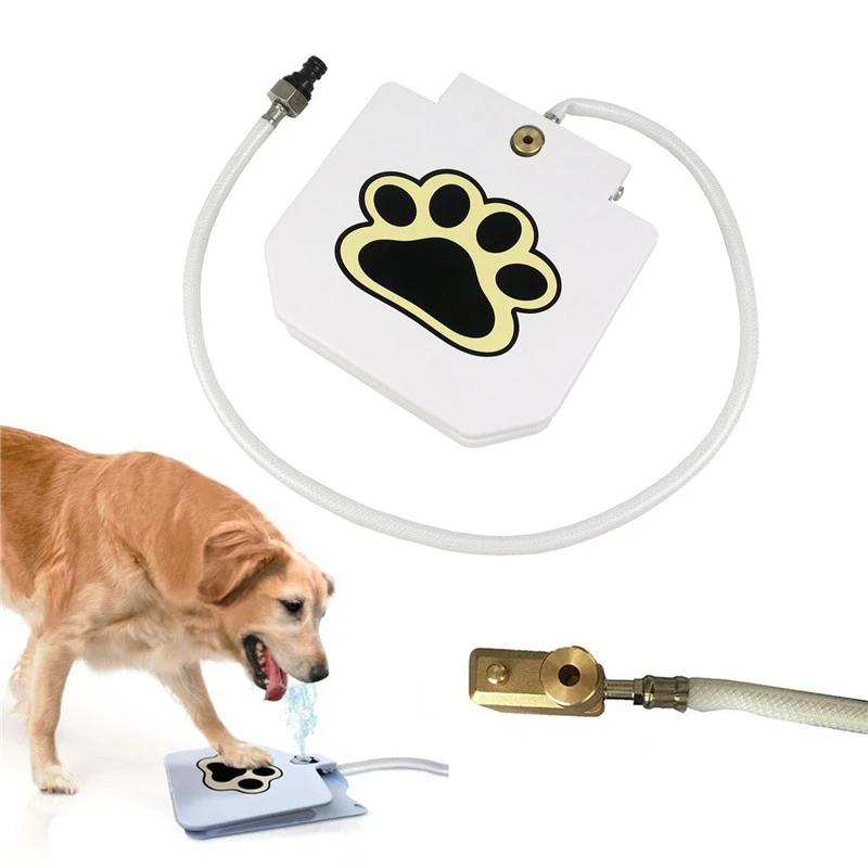 新しいステンレス鋼犬ペット噴水わんわん噴水ディスペンサー水自動ペットフィーダー屋外飲料トレーニングツール Doggie Fountain Stainless Steel Petpet Pet Aliexpress