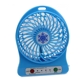 

Dropshipping Usb Fan Mini Electric Personal Fans Led Portable Rechargeable Desktop Fan Cooling Operated Fan without Battery