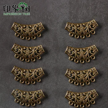 

10pcs 18*38mm Zinc Alloy Bronze Hollow Pipe Casing Charms Accessories For DIY Jewelry Bracelet Necklace Making 27039