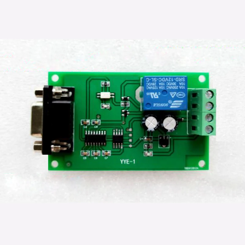 Серийный контроль MCU USB переключатель управления PLC RS232 релейный модуль