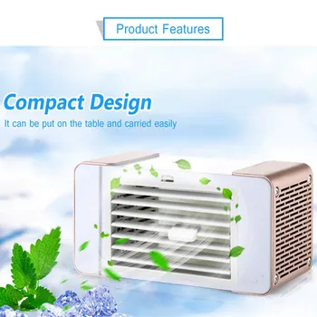 

HIPERDEAL USB Charging Mini Portable Small Fan Air Cooling Refrigerator Household Office Fan Jy4