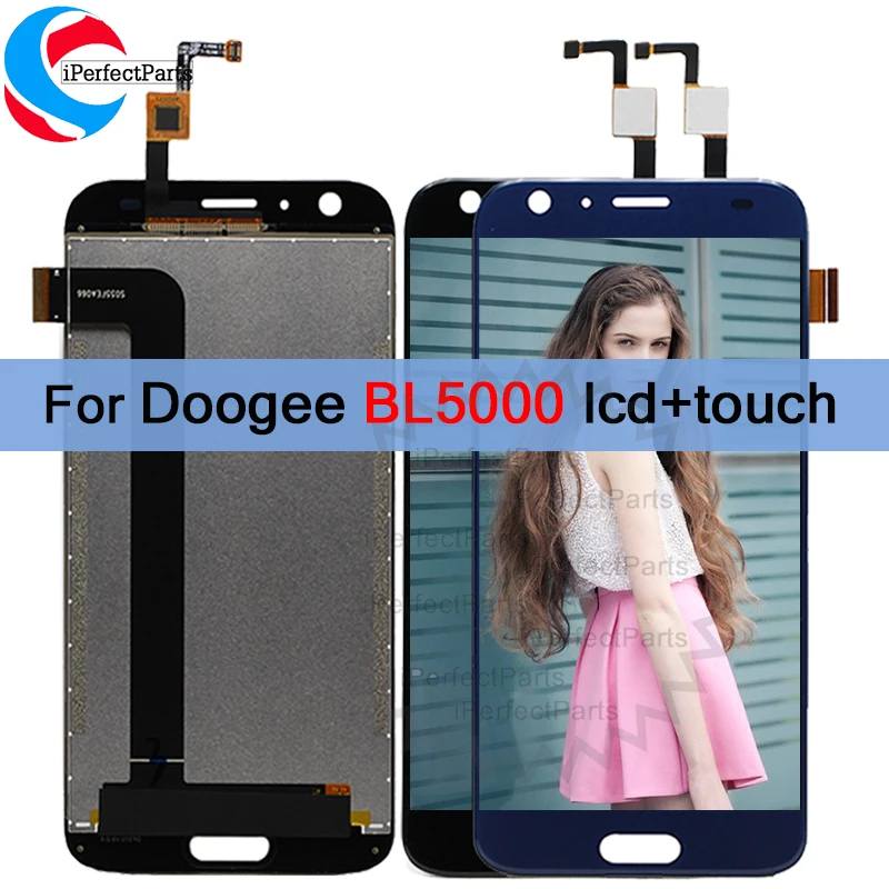 5 &quotДля doogee BL5000 ЖК дисплей сенсорный экран сборка 100% тест дигитайзер стеклянная