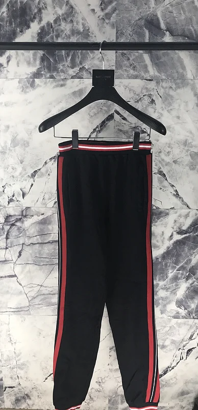 men's striped sweatpants