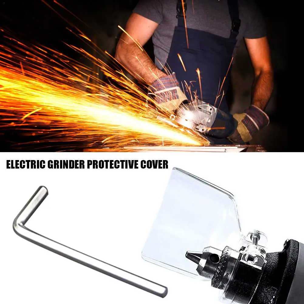 

Electric Grinder Engraving Machine Protective Cover Shield Electric Saw Blade Cutting Dustproof Anti-Splash Transparent Cover