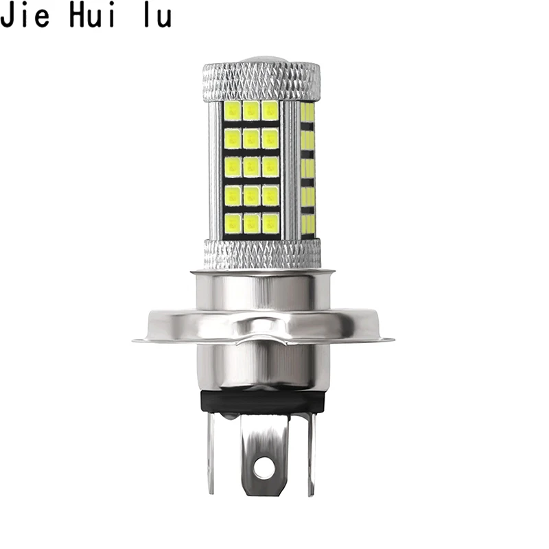 1 шт. яркий Автомобильный светодиодный H4 H7 66 Smd 2835 белый противотуманной фары DRL головной светильник Авто дневные ходовые огни светильник 12V