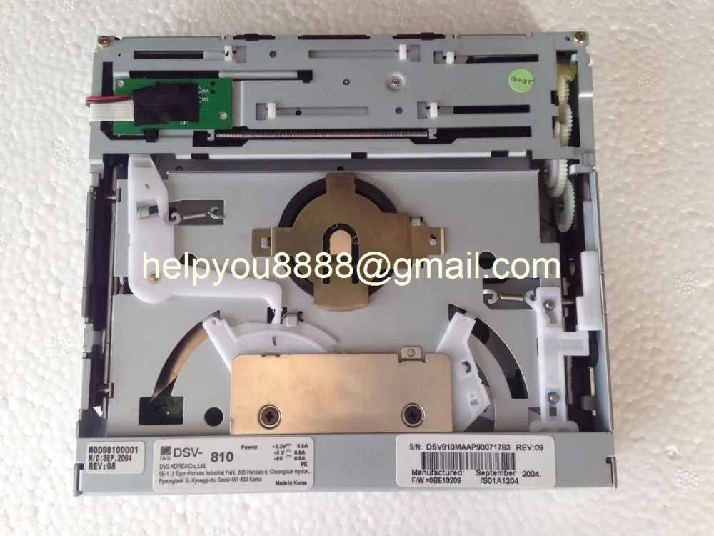 Free Shipping Korea DVS DSV 810A DSV 810 DVD Mechanism With RAE 3050 