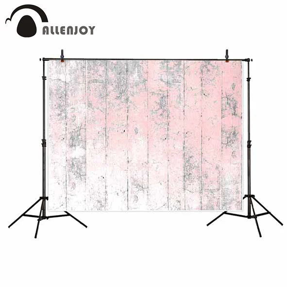 

Allenjoy photographic wallpapers Pink wood paint abstract texture fade decoration background cloths photography for photo studio