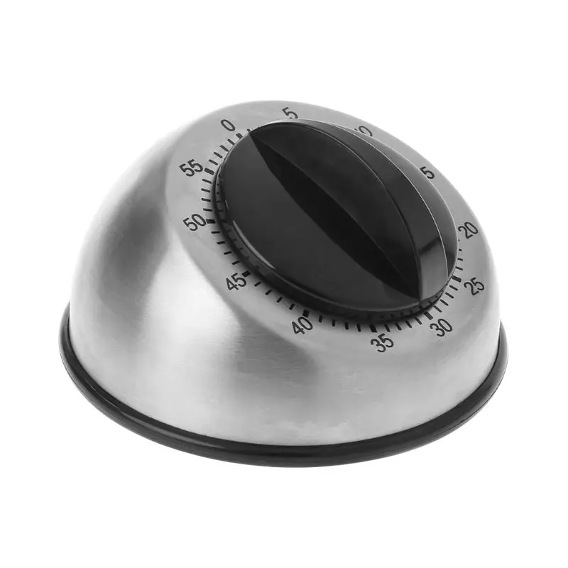 

Mechanical Kitchen Timer 60 Minute Countdown Cooking Reminder Clock Tool
