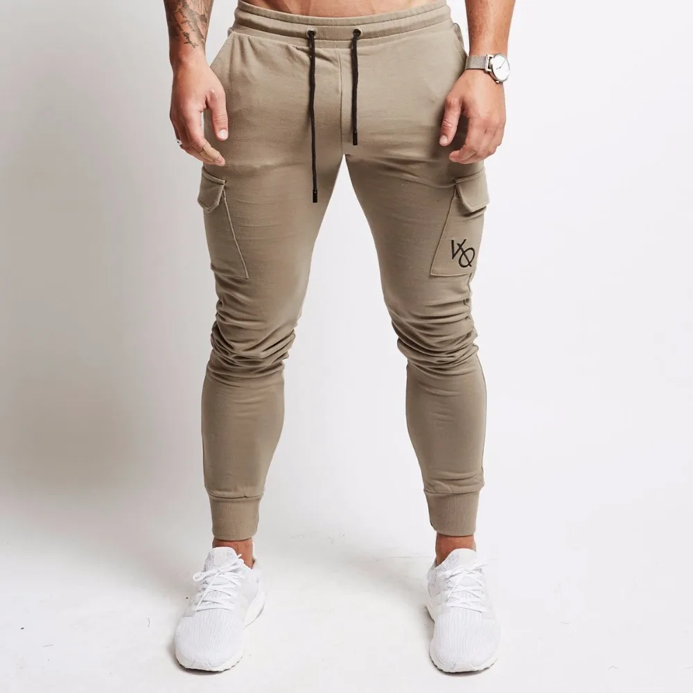 vanquish utility cargo tapered black joggers