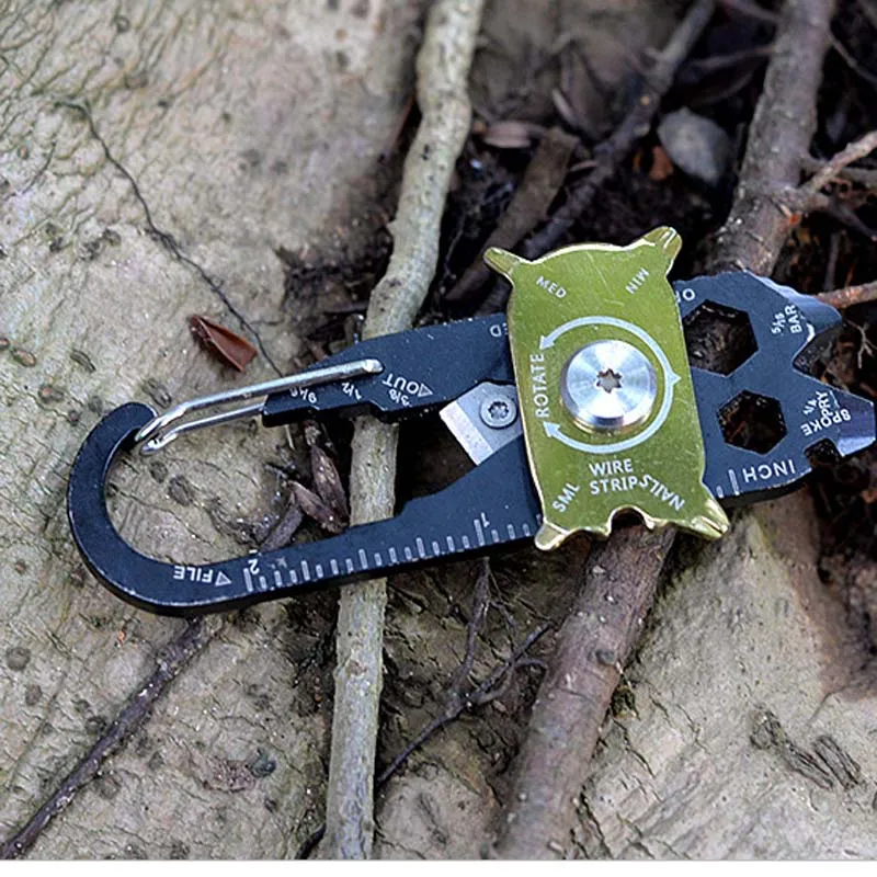 20 in 1 multi tool gadget fix pocket survive key mini Multifunctional