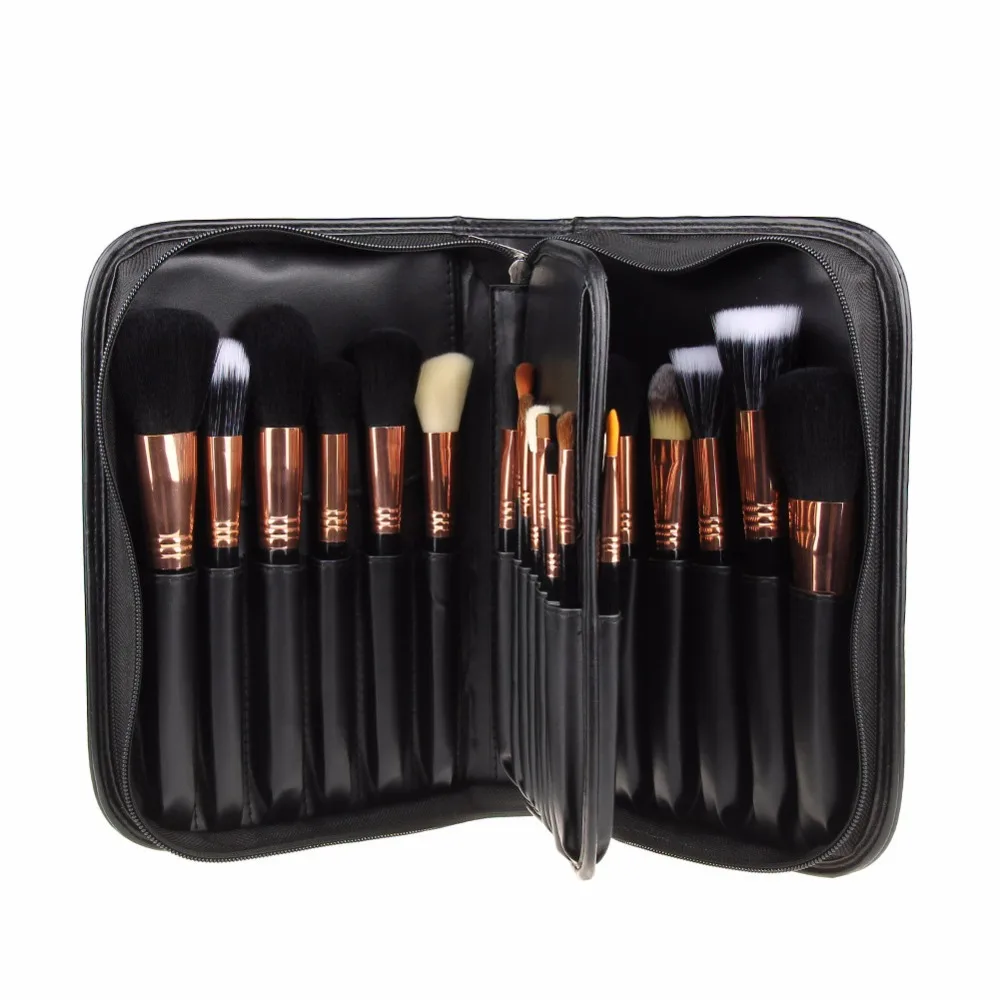 

CORATED 29pcs senior goat hair makeup brushes Thickening aluminum tube make up brushes pinceaux maquillage pincel maquiagem