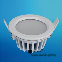 2 шт./лот 85-277Vac IP65 доказательство воды 3 дюйма 12 Вт Светодиодный Светильник направленного света, светодиодный потолочный светильник, светодиодный встроенная подсветка для приготовления пищи на воздухе LDL-IP65-12W-3