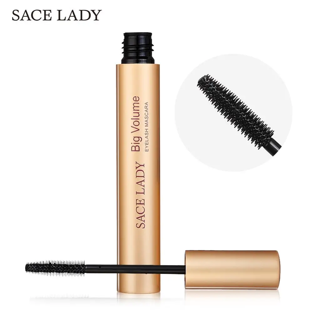 Тушь для ресниц SACE LADY с завитками макияжа густые черные ресницы удлиняющие