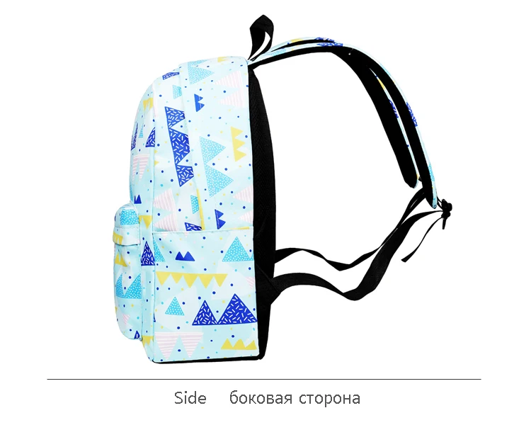 WINNER Women Water Resistant Backpack School Bags Geometric Travel Backpack For Teenager Girls Mochila Bolsa Feminina 2019 (6)