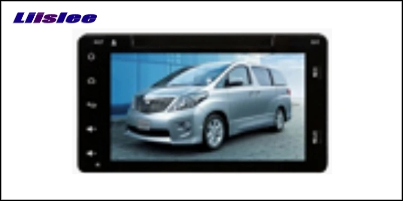 For Toyota Alphard  Fortuner LiisLee Car Multimedia TV DVD GPS Audio Stereo Hi-Fi Radio Original Style Navigation NAV NAVI MAP2