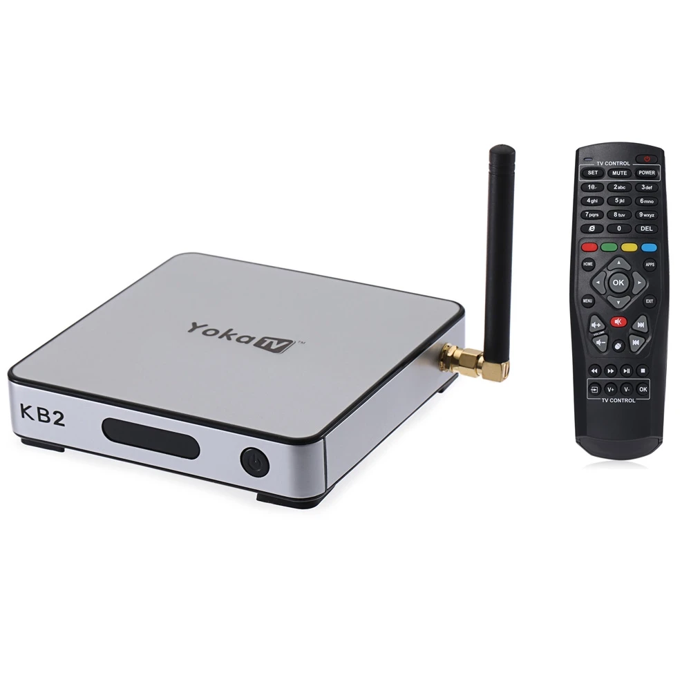 

Yokatv KB2 Amlogic S912 Octa core Android TV Box 2GB 32GB Android 6.0 Set Top Box Bluetooth 4.0 1000M LAN Kodi 4K Media Player