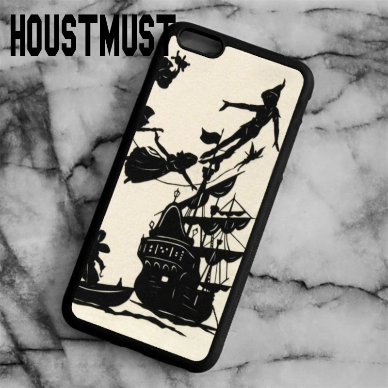 Houstmust Питер Пэн чехол для iPhone 5 5S SE 6 S 7 8 Plus x Samsung Galaxy S5 s6 S7 Edge S8 плюс Примечание shell |