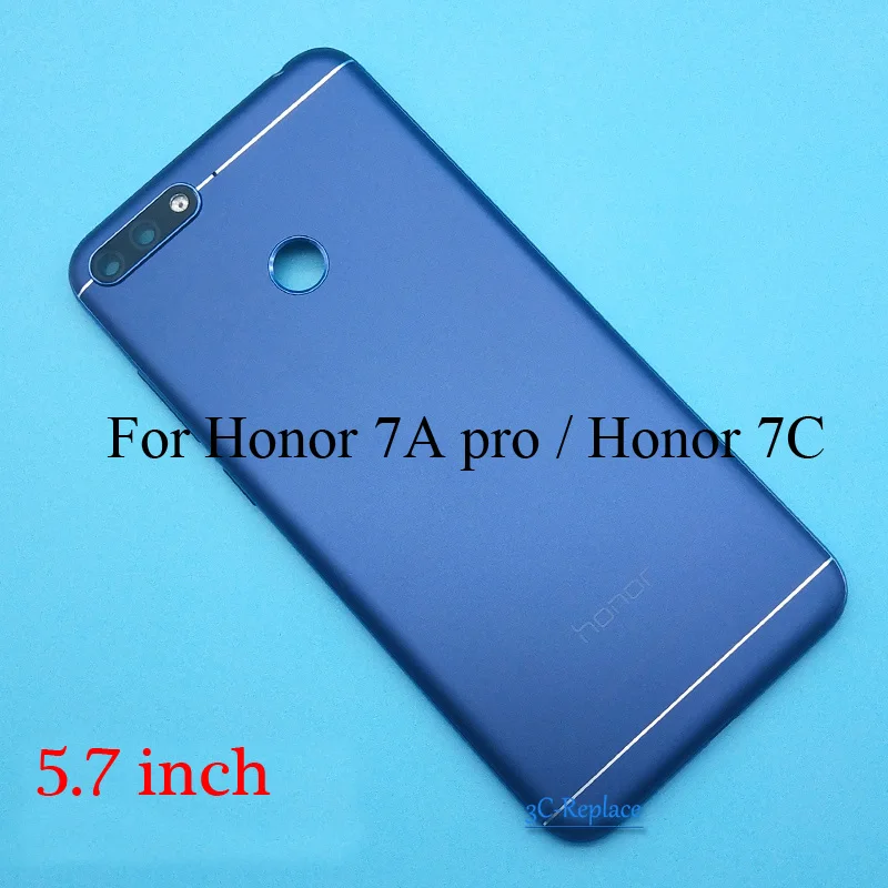 5," для huawei Honor 7A pro/Honor 7C/Honor 7A лицевая пластина для ЖК-дисплея рамка Передняя рамка корпус батарейного отсека задняя крышка Корпус чехол