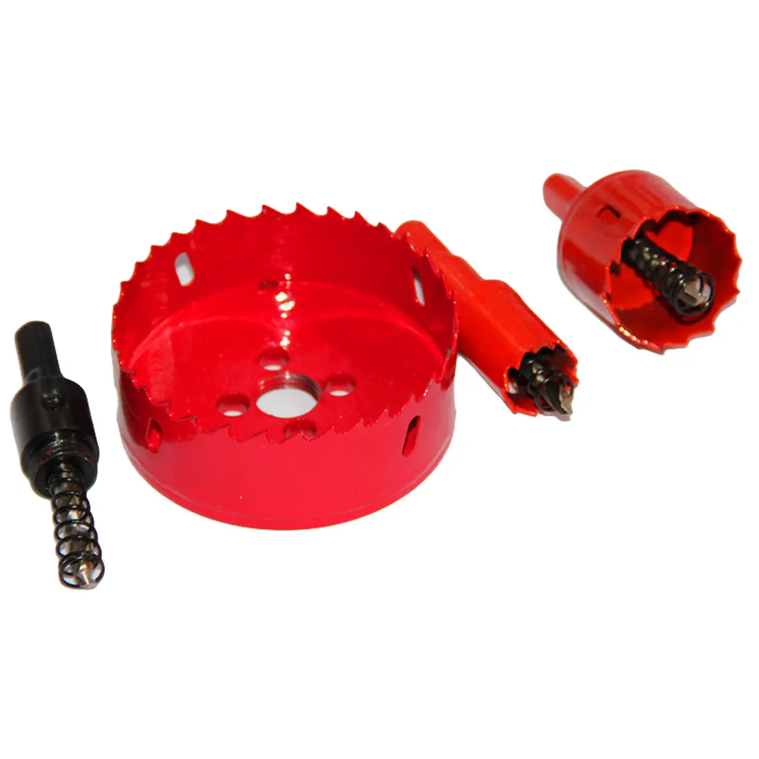 

Opener Drill Bit Cutter Holesaw 1pc 16mm-50mm Drilling Hole Saw Cutting Kit for Aluminum Iron Stainless Steel Plate Metal Plate