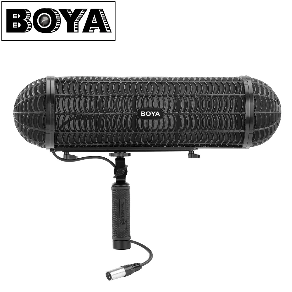 BOYA BY WS1000 Microphone Windshield n Suspension System