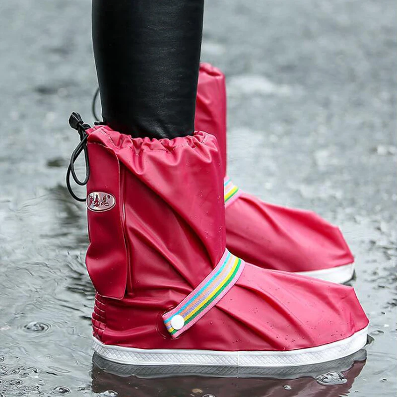 

Fashion Waterproof Shoe Covers Men&Women's&Children Rain Cover for Shoes Outdoor Use Shoes Accessories