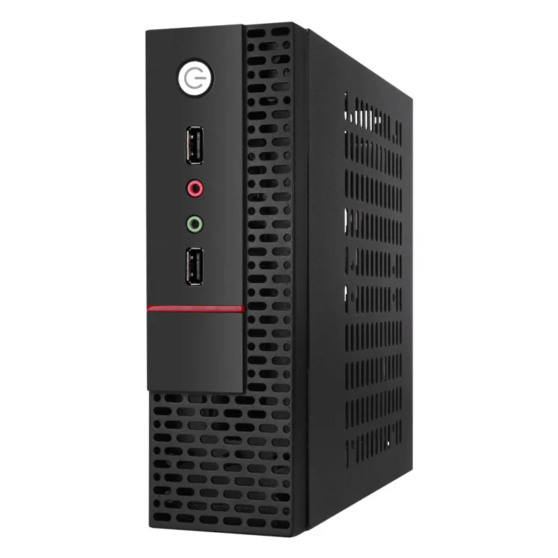 Чехол Silm для ПК DIY Mini itx HTPC черный стальной корпус домашнего кинотеатра
