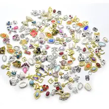 10 шт микс банты/цветок/кристалл для ногтей амулеты, ювелирные изделия для ногтей прозрачные Стразы Блеск Шарм для ногтей DIY деко/ювелирные изделия ручной работы поставка JS