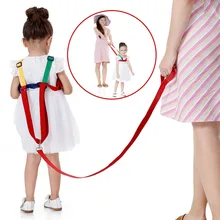 Puseky 2 цвета 1,2 м поводок Детские вожжи анти-потерянный ремешок на запястье поводок Прогулки для станции торговый центр путешествия