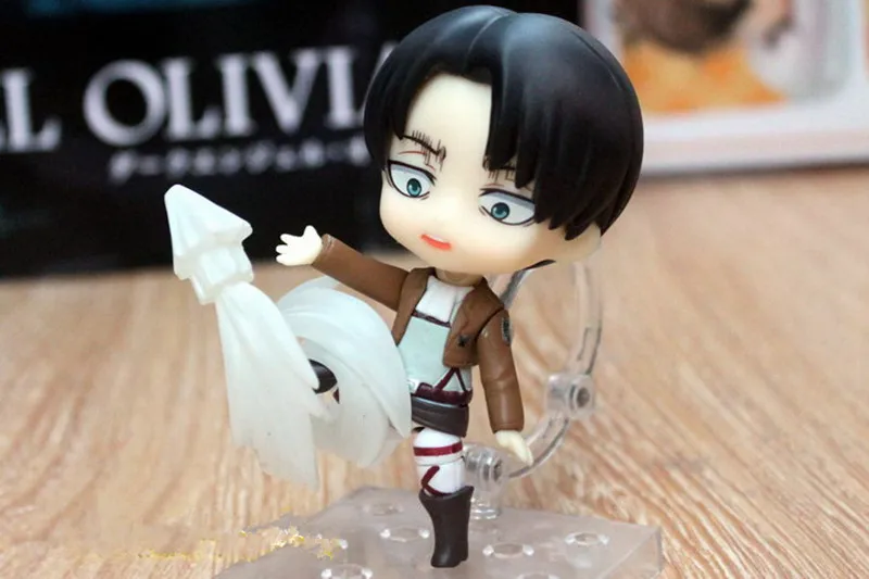 Японская аниме экшн фигурка из игры атака на Титанов Levi Ackerman 390 #10 см