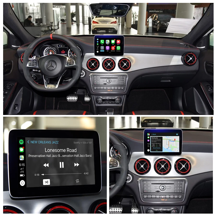 Joyeauto беспроводной Carplay Android авто для Mercedes GLS NTG5 Модифицированная поддержка задней
