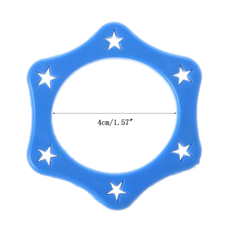5 шт. резиновый противоскользящий роликовое кольцо защита для ручной беспроводной микрофон