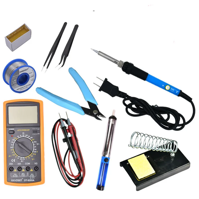 Electric soldering iron soldering welding tool multimeter maintenance