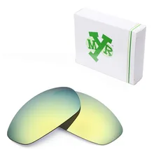 Mryok ПОЛЯРИЗОВАННЫЕ замены Оптические стёкла для Oakley усов Солнцезащитные очки для женщин 24 К золото