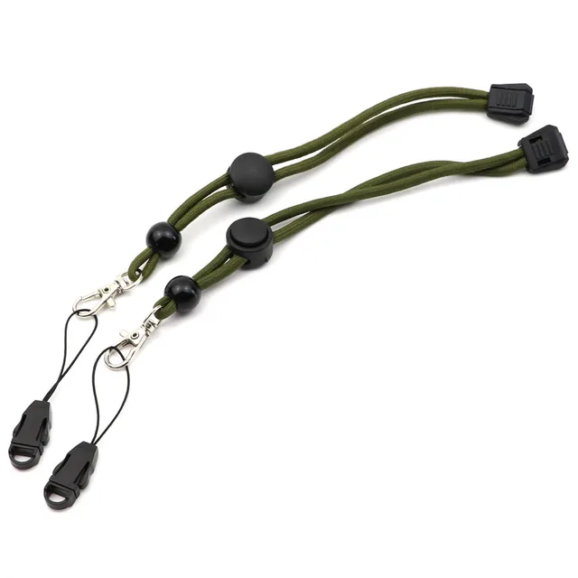 2pcs Flashlight Lanyard Universal Detachable Paracord Strap Lanyard For