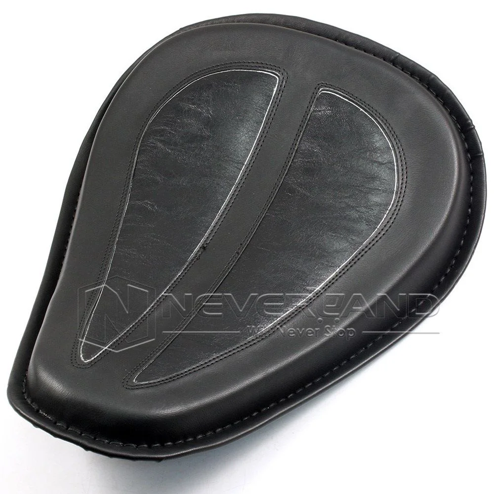 

Neverland Motorcycle Black Synthetic Leather Solo Seat Saddle For Harley Sportster 883 1200 XL 04-14 Motorbike Seat Covers D35