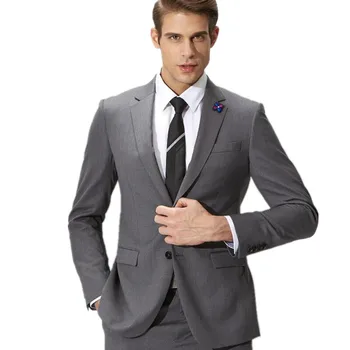 Formal men business suits two-piece high quality man groom suit two-piece elegant show thin man two-piece formal suit Formal men business suits two-piece high quality man groom suit two-piece elegant show thin man two-piece formal suit