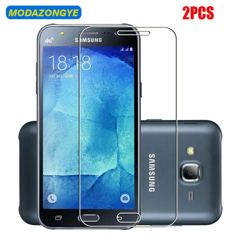 Закаленное стекло для Samsung Galaxy J5 2015 2 шт. Защитное экрана J500F J500 J500H SM J 5 0