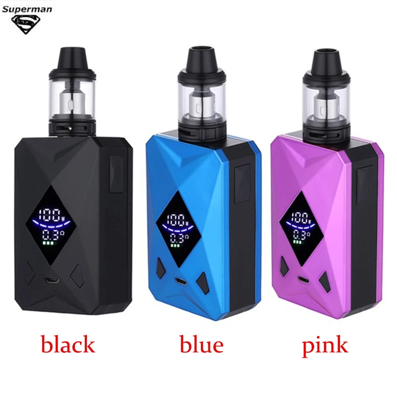 Бокс мод SUB TWO Vape M6 100 Вт 2600 мА · ч электронные сигареты большой емкости 4 мл набор