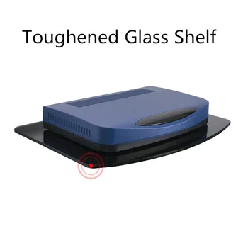 

Toughened Glass Shelf Universal DVD Bracket Set Top Box Mount Digital TV Bracket DVD Mount AV Glass Shelf