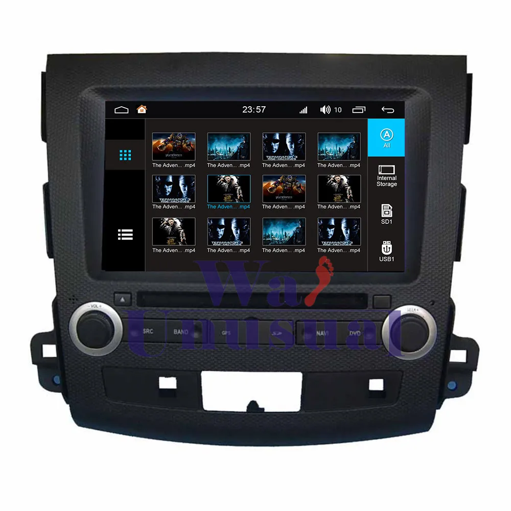Perfect WANUSUAL 8" WINCA S190 Android 7.1 Quad Core 2G+16G Car Multimedia Player for Mitsubishi Outlander 2005- with BT WIFI 1024*600 5