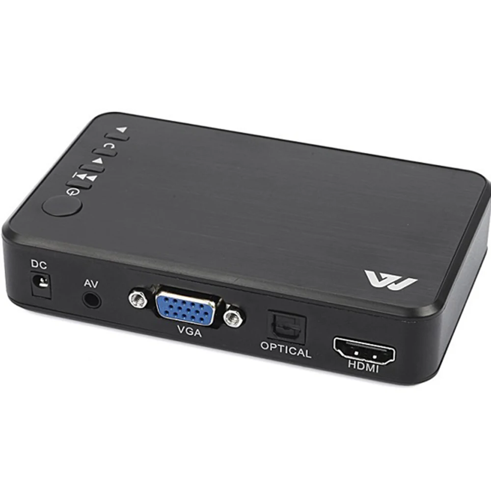  Reproductor multimedia HDD 1080P USB reproductor multimedia externo Hdd con soporte HDMI VGA SD MKV