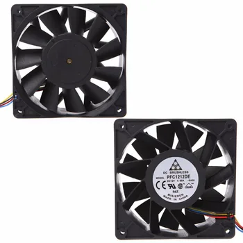 

120x120x38mm Brushless Cooling Fan DC12V 4.8A 11-Blade Cooler 12038 For Delta PFC1212DE