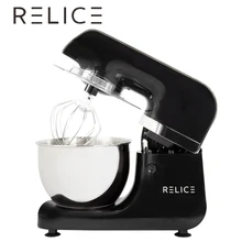 Стационарный планетарный миксер RELICE SM-800, 800 Вт, 6 скоростей, чаша нержавеющая сталь 3,2 л