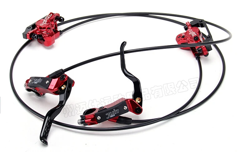 Taiwan JUIN stand style DB1 oil press hydraulic disc brake groupset bicycle brake system Taiwan JUIN stand style DB1 oil press hydraulic disc brake groupset bicycle brake system