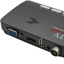 Marsnaska DVB-T DVB-T2 reveiver Digital Terrestrial HDMI 1080P DVB-T/T2 VGA AV CVBS TV Tuner Receiver With Remote Control