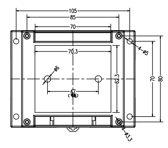 plastic enclosure din rail enclosure control box instrument enclosure junction box plastic housing wall mounting plc industrial enclosure cabinet for connector (14).jpg