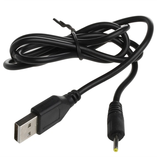 chargeur 5V 2A 5.5x2.5mm avec câble DC 1M noir