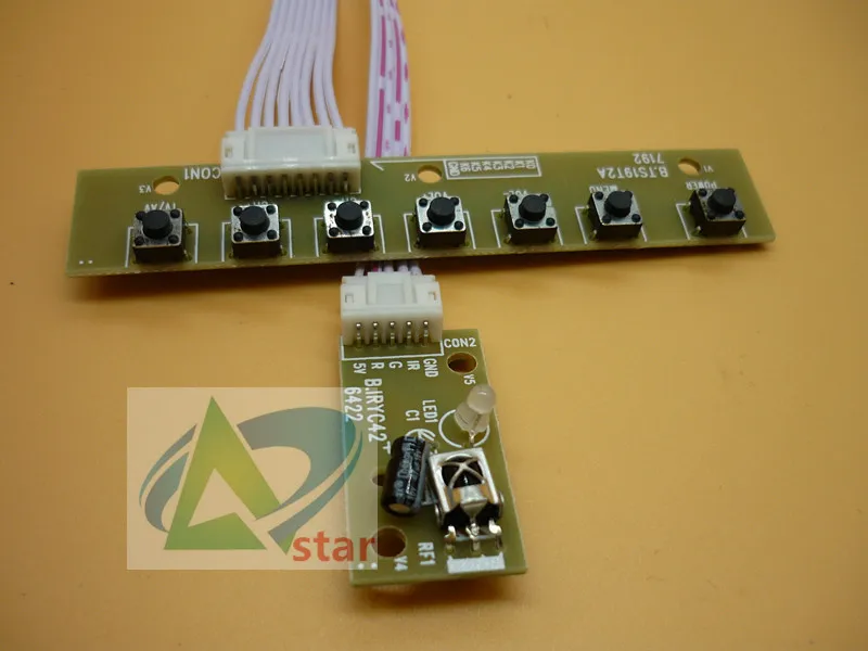 ТВ + HDMI VGA AV USB аудио ЖК дисплей драйвер платы Ши Мэй 22 дюймов A220Z5 1680*1050 55 pin может